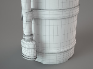 fire extinguisher 3D Model