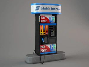 газовий насос 3D Модель