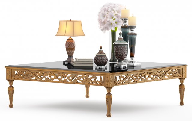 table roberto giovannini 1390g Modèle 3D .c4d .max .obj .3ds .fbx .stl .blend 