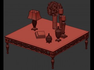 table roberto giovannini 1390g Modèle 3D