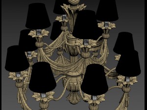 chandelier roberto giovannini 724 Modèle 3D