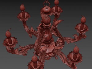 chandelier roberto giovannini 1220 Modello 3D