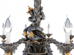 chandelier roberto giovannini 604c 3D Model