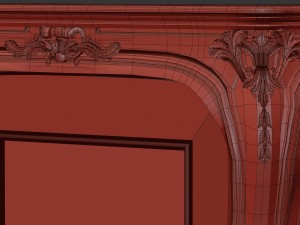 fireplace roberto giovannini 1363 3D Модель