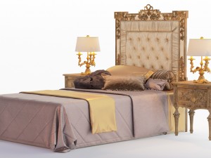 bed roberto giovannini 1370sb 3D 모델