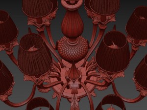 chandelier roberto giovannini 8199l 3D Модель