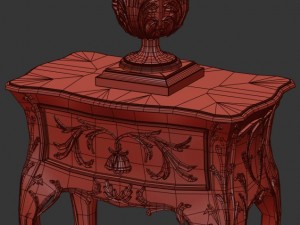 nightstand roberto giovannini lamp roberto giovannini 3D Модель