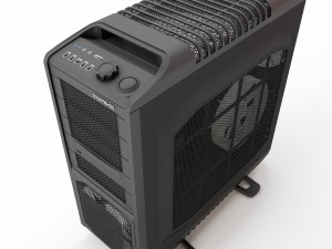 the system unit cooler master sniper black edition 3D 모델