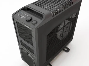 the system unit cooler master sniper black edition 3D Model