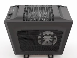 the system unit cooler master sniper black edition 3D Model
