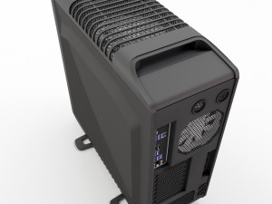 the system unit cooler master sniper black edition Modelo 3D