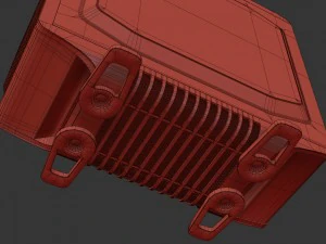 the system unit cooler master sniper black edition 3D Model