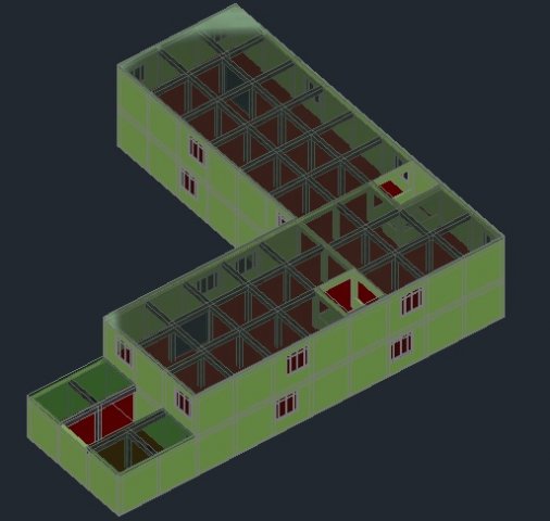 refuge Model 3D .c4d .max .obj .3ds .fbx .stl .blend 