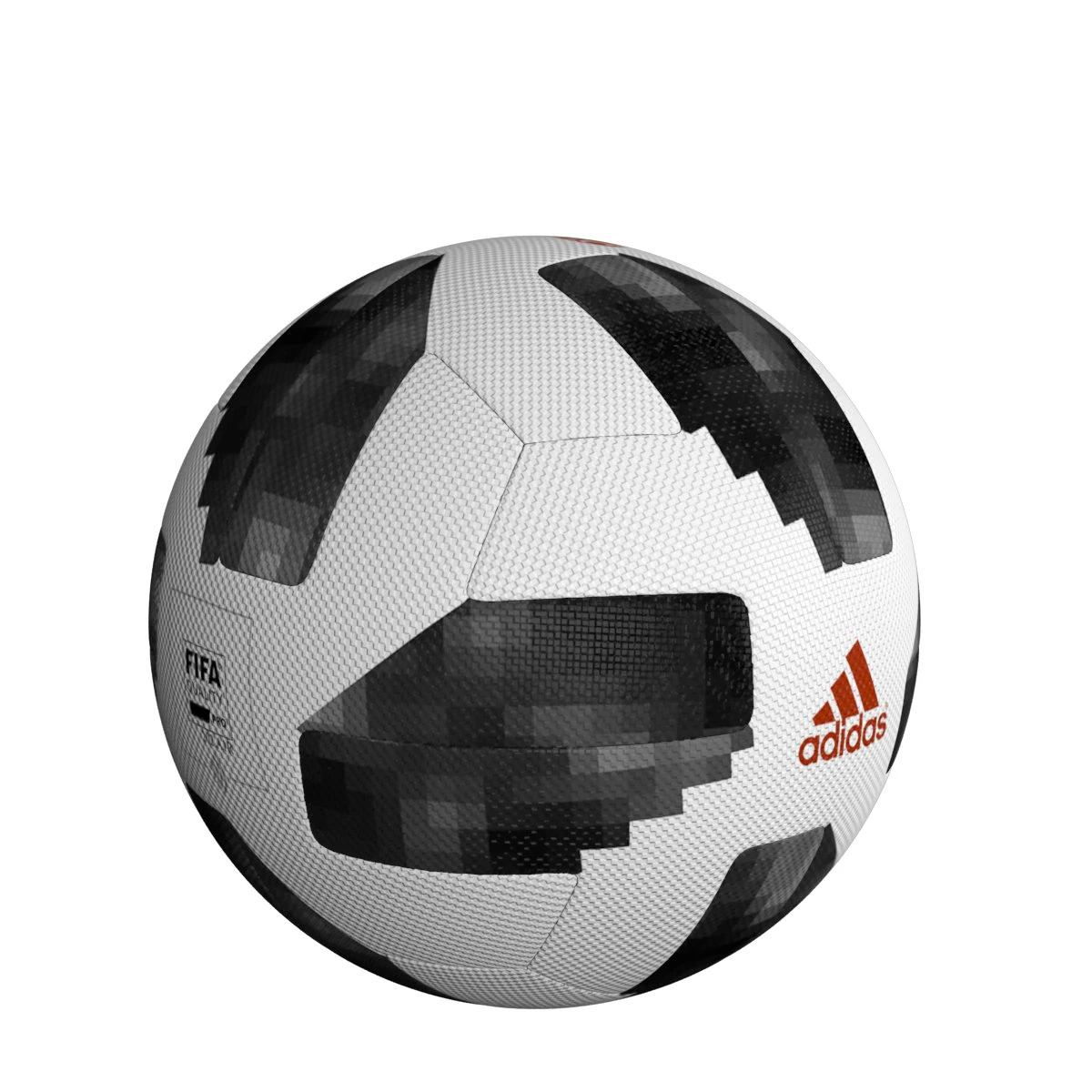 soccer ball 2018 adidas telstar 18 3D Model .c4d .max .obj .3ds .fbx .stl .blend 