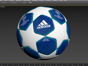 uefa champions league official ball 2019 3Dモデル