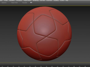uefa champions league official ball 2019 3Dモデル
