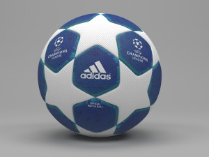 uefa champions league official ball 2019 3Dモデル