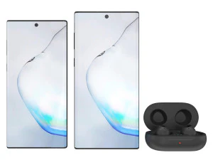 samsung galaxy note10 note10 plus galaxy buds 3d 3D Model