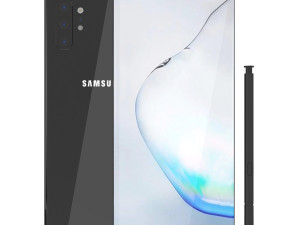 samsung galaxy note10 note10 plus galaxy buds 3d Model 3D