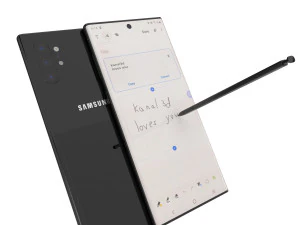samsung galaxy note10 note10 plus galaxy buds 3d 3D Model