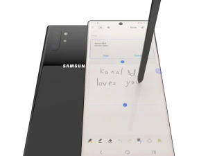 samsung galaxy note10 note10 plus galaxy buds 3d 3D Model