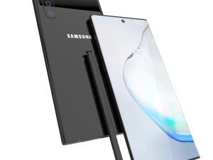 samsung galaxy note10 note10 plus galaxy buds 3d Model 3D