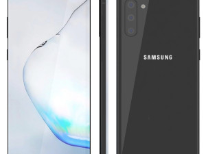samsung galaxy note10 note10 plus galaxy buds 3d Model 3D