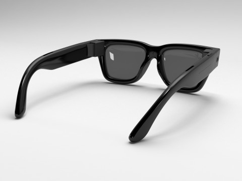 Ray-Ban 메타 디스플레이 안경 3D 모델