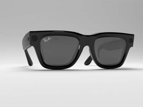 Ray-Ban 메타 디스플레이 안경 3D 모델
