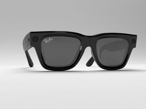 Ray-Ban Meta Display Glasses 3D Model