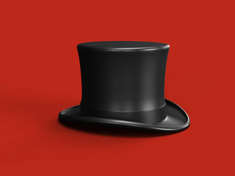 Top Hat 3D Model