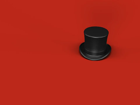 Top Hat 3D Model