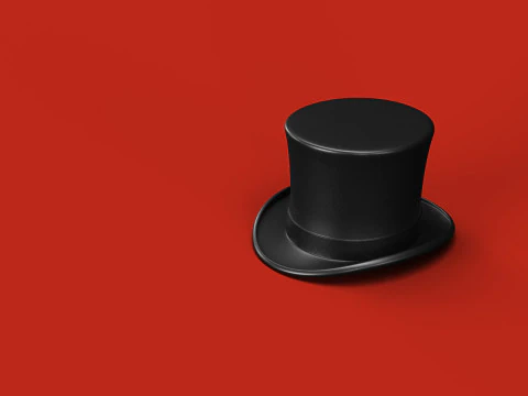 Top Hat 3D Model