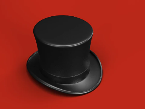 Top Hat 3D Model