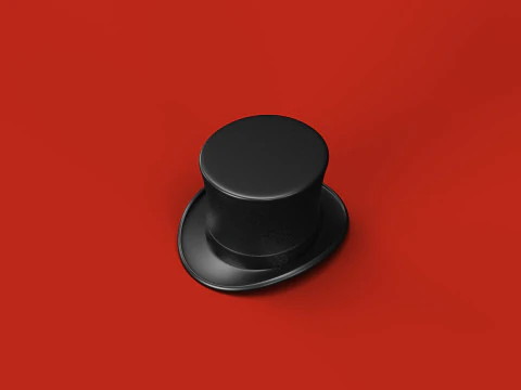 Top Hat 3D Model
