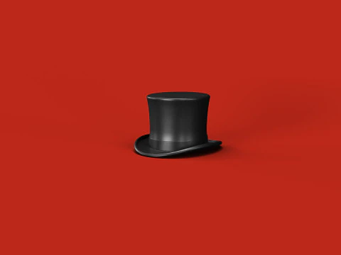 Top Hat 3D Model
