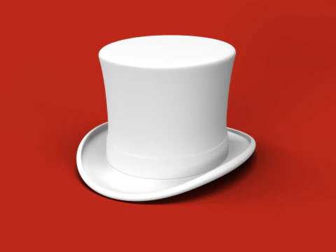 Top Hat 3D Model