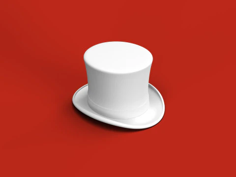 Top Hat 3D Model