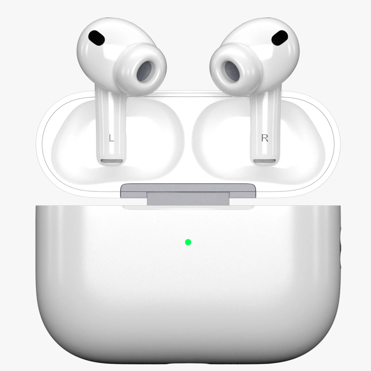Apple AirPods Pro 3 3D Model .c4d .max .obj .3ds .fbx .stl .blend