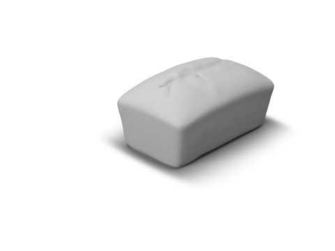 香蕉面包 3D 模型