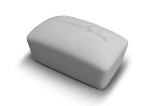 香蕉面包 3D 模型