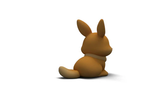 Kelinci Fantasi Model 3D