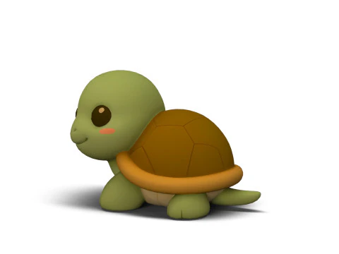 Mini tortuga Modelo 3D