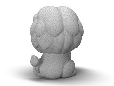 Mighty Mane Lion 3D Model