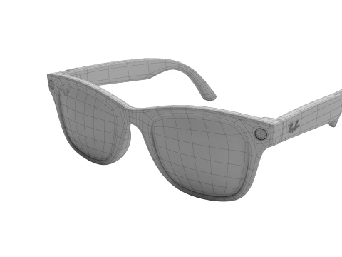 Ray-Ban Meta Gen 2 Smart Glasses 3D Model