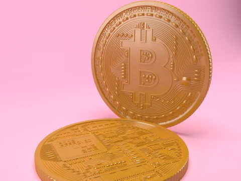 Bitcoin 3Dモデル