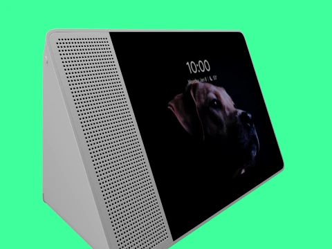 Google Assistant Lenovo Smart Display 3D Model