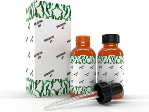 Dropper Bottle 3D Model
