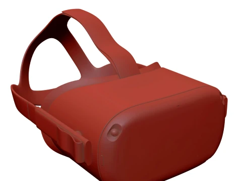 Oculus Quest with Controllers 3D Model