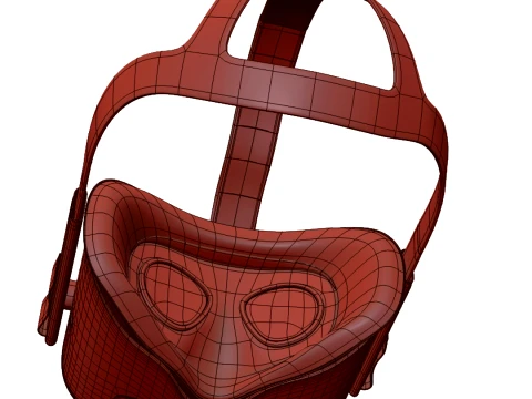 Oculus Quest with Controllers 3D Model
